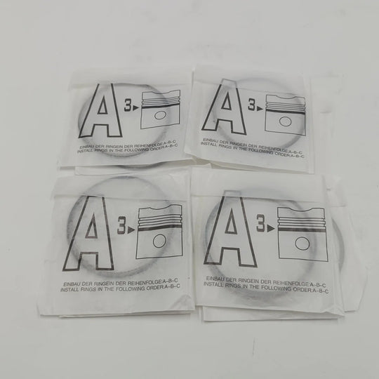 4cyl Piston rings set For BMW 114i 116i MINI Cooper F20 F21 R56 R60 N13 N14 1.6-BeeSpareParts