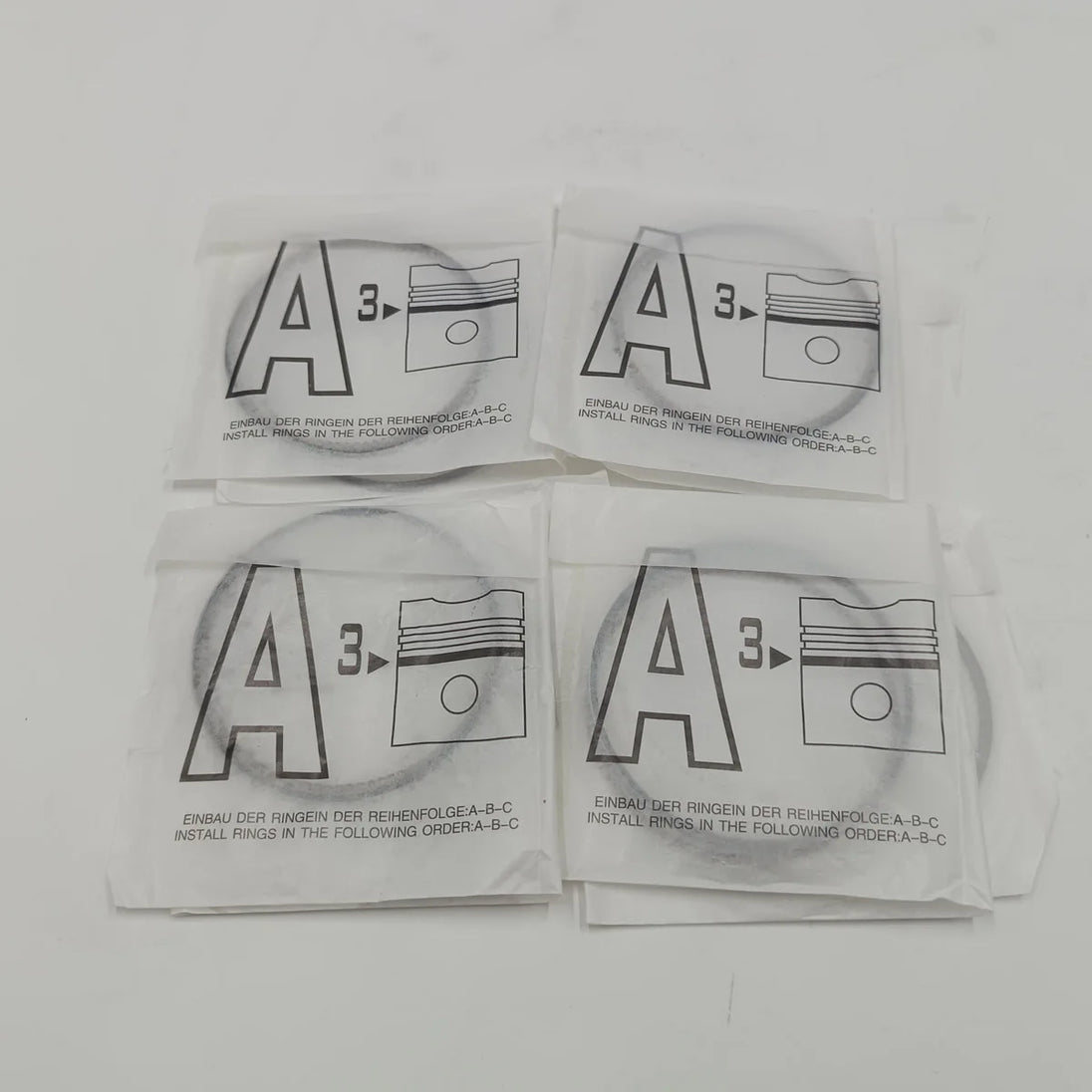 4cyl Piston Rings Set For Mercedes-Benz C300 GLC300 W205 W213 X253 M264 2.0L-BeeSpareParts