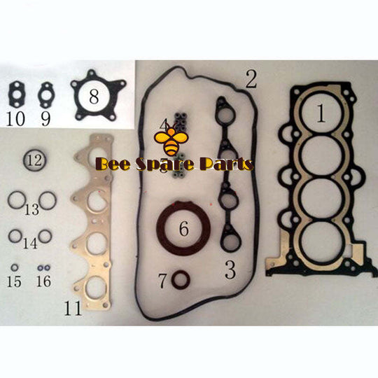 G4FC Engine Full gasket set kit for Hyundai i30 ELANTRA i20 KIA CERATO CEE'D SOUL VENGA CERATO II 1.4L 1.6L 06- 20910-2BC01A