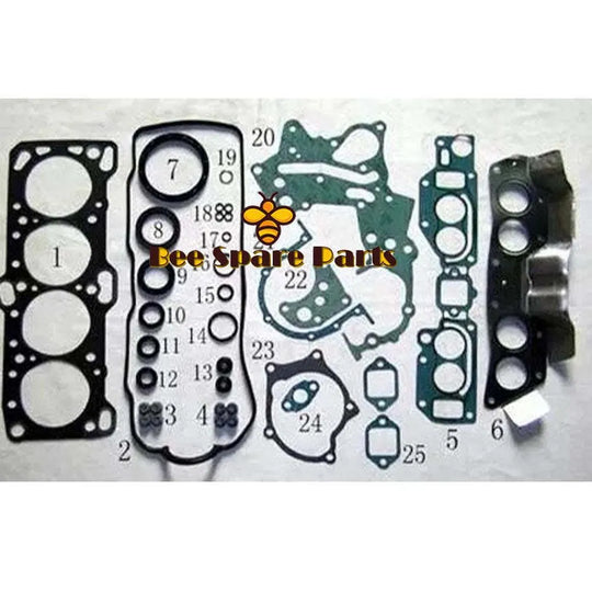 4G64 8V Engine Gasket Kit for Mitsubishi 4G64 Engnie Forklift Truck Clark LPG-BeeSpareParts