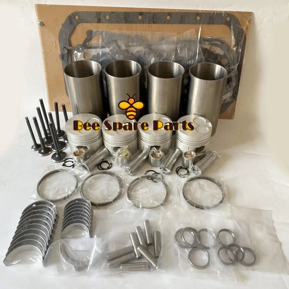 4JG2 Engine Overhaul Rebuild Kit for Isuzu TCM Komatsu Hyster Forklift Truck-BeeSpareParts