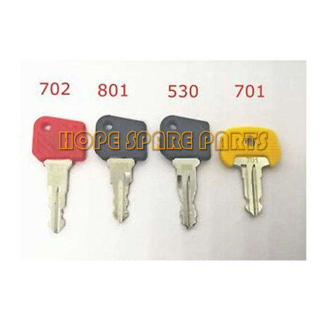 4Key For Stapler Forklift Jungheinrich Mic Komatsu truck linde 530 801 702 701-BeeSpareParts