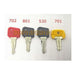 4Key For Stapler Forklift Jungheinrich Mic Komatsu truck linde 530 801 702 701-BeeSpareParts
