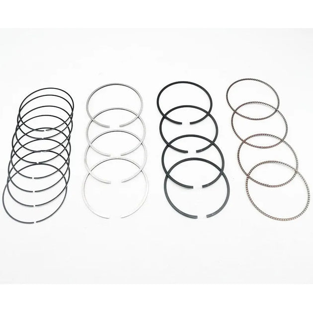 4PCS 02808N0 03C198151B 03C198151F 03C198151M Piston Ring for Audi Seat Skoda VW Golf 1.4TSI CAV BLG CTHA 1.2x1.5x2.0MM 77MM Cyl-BeeSpareParts