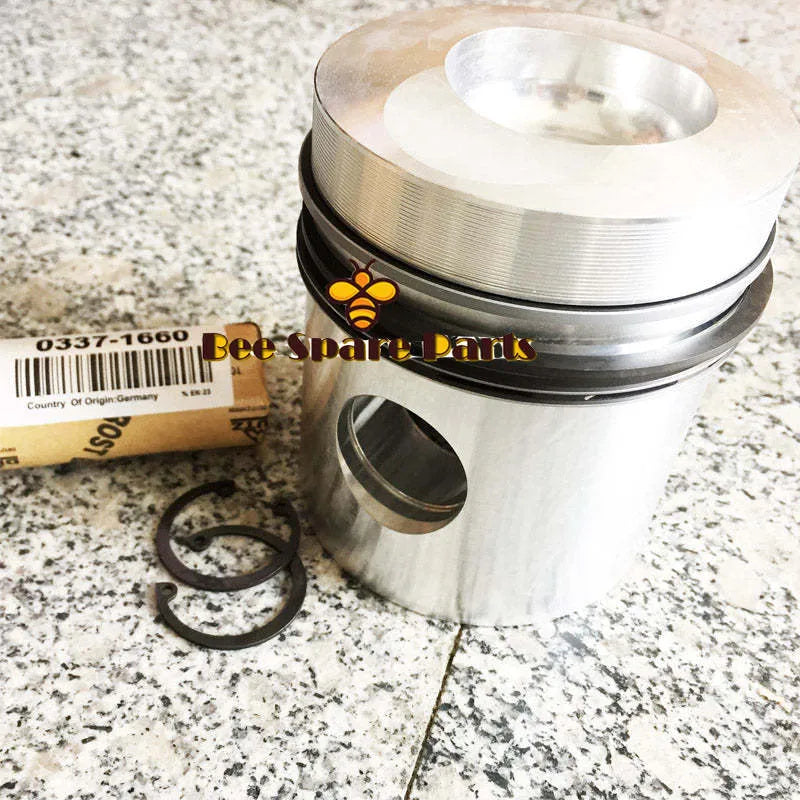 4pcs 04232407 Piston With Ring STD For Deutz 912 FL912 FL912GEN 100MM-BeeSpareParts