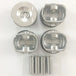 4PCS 06D107066AA 06D107066AB 06D107066C 82L143 Engine Piston for Audi A3 A4 C6 2.0T VW Golf Passat B6 BWA BWE BPY BPJ 20MM Pin-BeeSpareParts