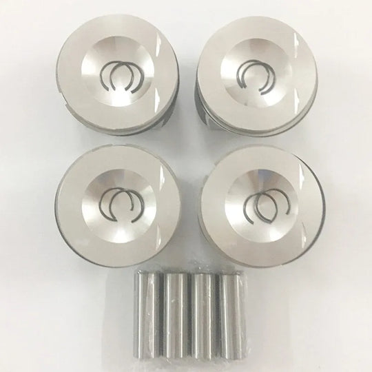 4PCS 06D107066AA 06D107066AB 06D107066C 82L143 Engine Piston for Audi A3 A4 C6 2.0T VW Golf Passat B6 BWA BWE BPY BPJ 20MM Pin-BeeSpareParts