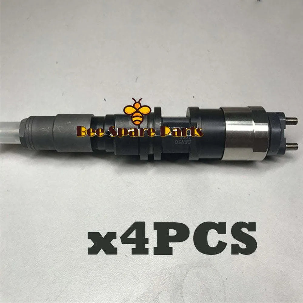 4PCS 095000-5050 RE507860 RE516540 Common Rail Injector for John Deere 4.5L 6.8L-BeeSpareParts