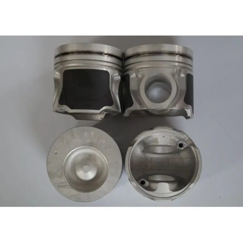 4pcs 104MM diameter D4DD 23410-45500 piston used for excavator HD78-BeeSpareParts