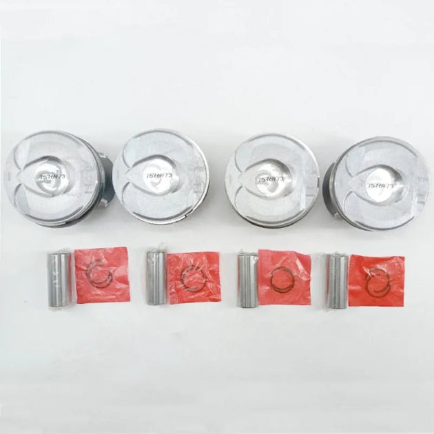 4PCS 11257540609 11257566019 0628.S1 Piston for Mini Cooper R55 R56 R57 N14 N14B16A Citroen Peugeot 1.6 16V 5FX EP6DT 5FV EP6CDT-BeeSpareParts