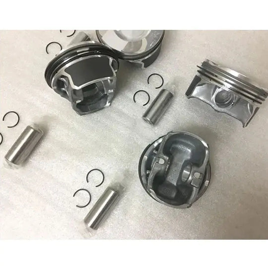4PCS 11257551550 Piston For BMW E82 E81 E87 E88 E90 E91 E92 E93 E60 2.0L N43 N43B20A-BeeSpareParts
