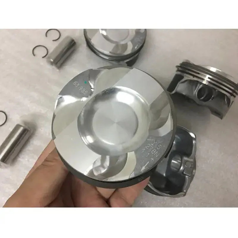 4PCS 11257551550 Piston For BMW E82 E81 E87 E88 E90 E91 E92 E93 E60 2.0L N43 N43B20A-BeeSpareParts
