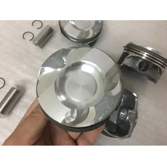 4PCS 11257551550 Piston For BMW E82 E81 E87 E88 E90 E91 E92 E93 E60 2.0L N43 N43B20A-BeeSpareParts
