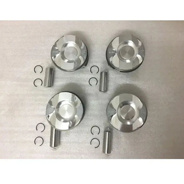 4PCS 11257551550 Piston For BMW E82 E81 E87 E88 E90 E91 E92 E93 E60 2.0L N43 N43B20A-BeeSpareParts