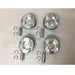 4PCS 11257551550 Piston For BMW E82 E81 E87 E88 E90 E91 E92 E93 E60 2.0L N43 N43B20A-BeeSpareParts