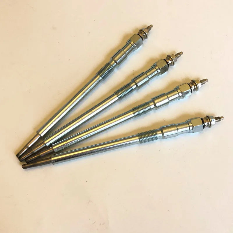 4PCS 1G777-65510 Glow Plug for Kubota Skid Steer SVL75 SVL75-2 SVL75-2C SVL75C-Replacement Aftermarket Parts