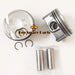 4PCS 23041-2BCA0 23041-2BCB0 23041-2BCC0 230412BCA0 230412BCB0 230412BCC0 Piston for Hyundai Kia Sportage G4FJ G4FG 1.6T 1.6 GDI-Replacement Aftermarket Parts