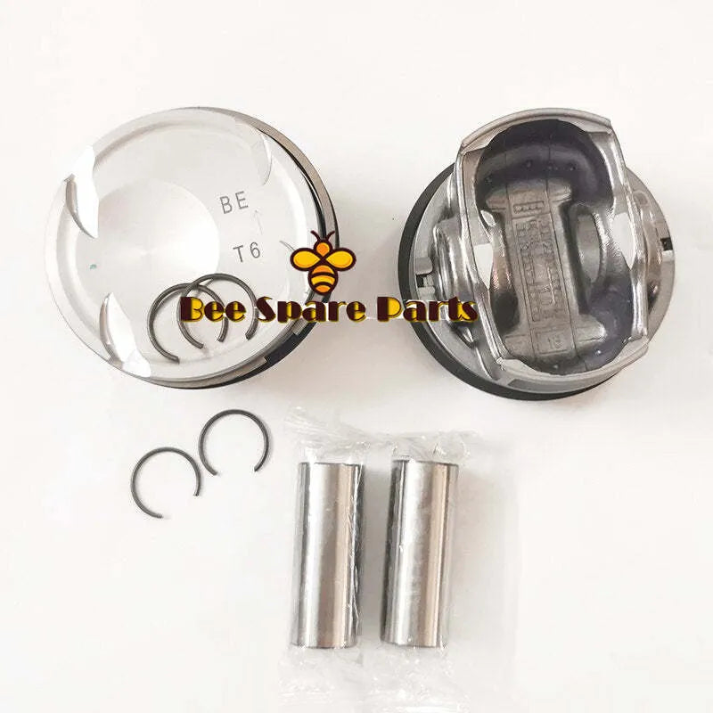 4PCS 23041-2BCA0 23041-2BCB0 23041-2BCC0 230412BCA0 230412BCB0 230412BCC0 Piston for Hyundai Kia Sportage G4FJ G4FG 1.6T 1.6 GDI-Replacement Aftermarket Parts