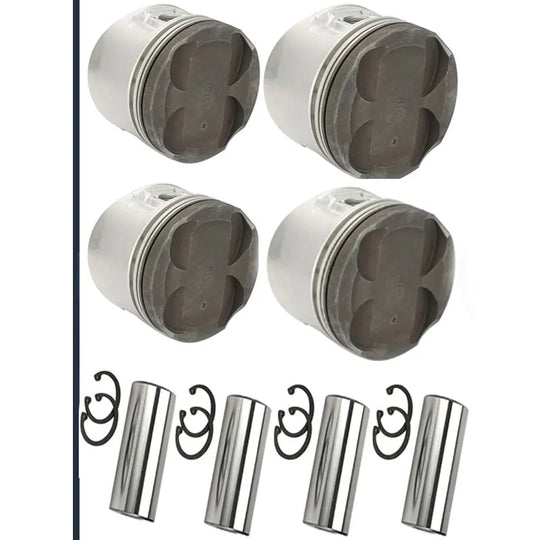 4pcs 2JZ 86mm Engine Piston Spare Parts NO.13101-46030 13101-46031 for Toyota-Piston Kit-BeeSpareParts