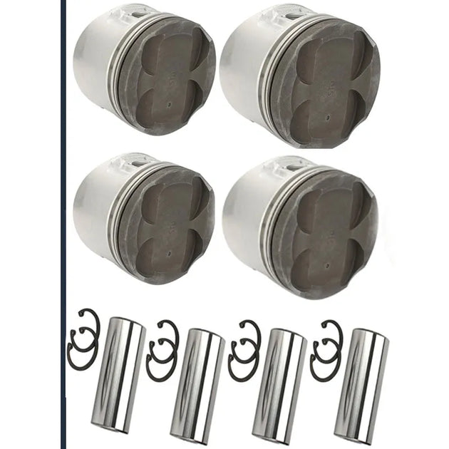 4pcs 2JZ 86mm Engine Piston Spare Parts NO.13101-46030 13101-46031 for Toyota-Piston Kit-BeeSpareParts
