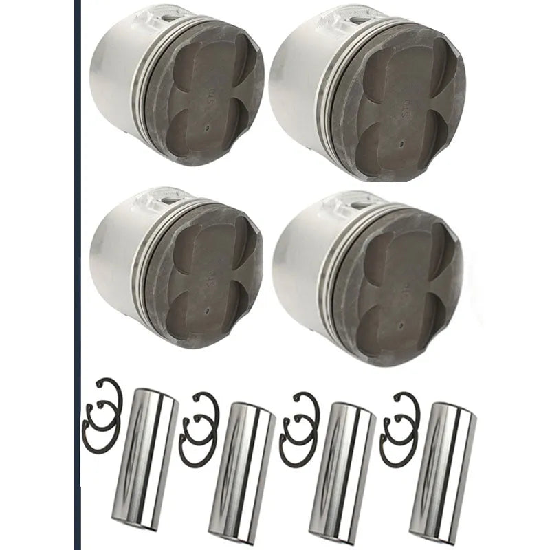 4pcs 2JZ 86mm Engine Piston Spare Parts NO.13101-46030 13101-46031 for Toyota-Piston Kit-BeeSpareParts