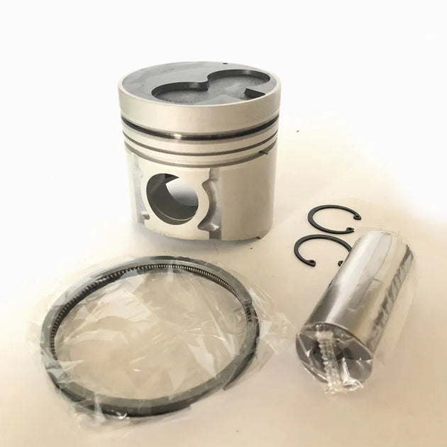 4PCS 4BD2 4BD2T Piston Kit With Ring Set for Isuzu Engine GMC NPR NQR Chevrolet 92-98-Replacement Aftermarket Parts