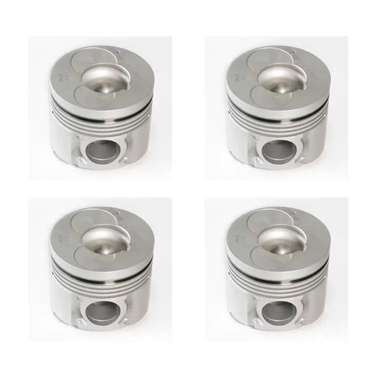 4PCS 8-97358574-0 8973585740 Piston Suitable for ISUZU 4BG1 6BG1-BeeSpareParts