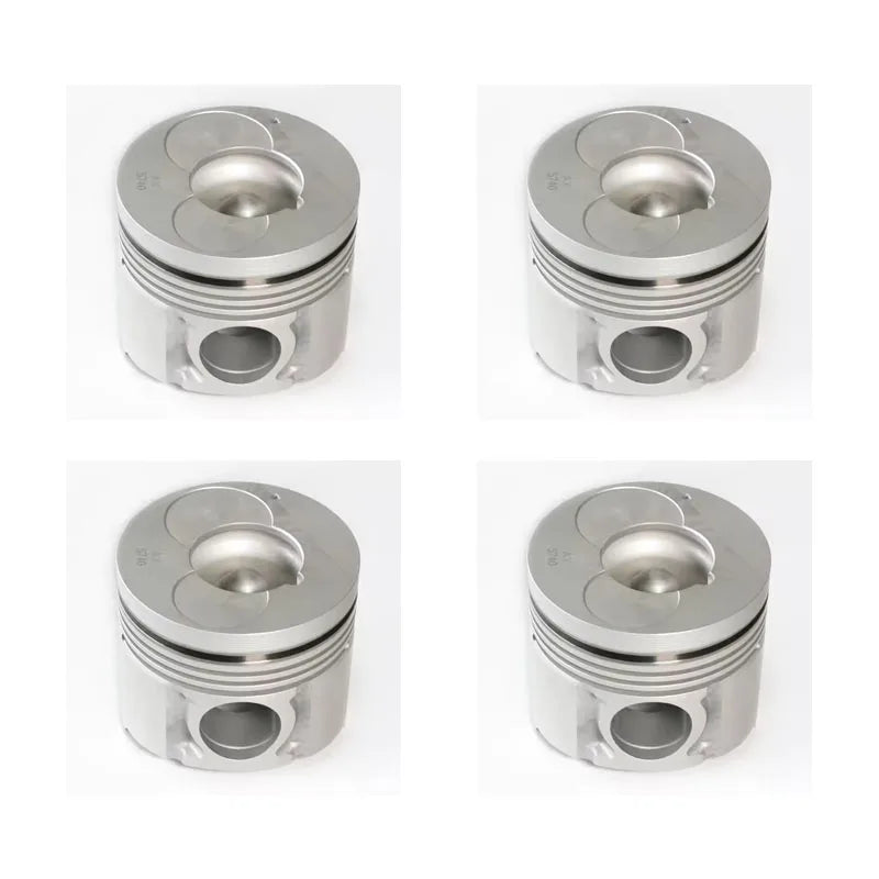 4PCS 8-97358574-0 8973585740 Piston Suitable for ISUZU 4BG1 6BG1-BeeSpareParts