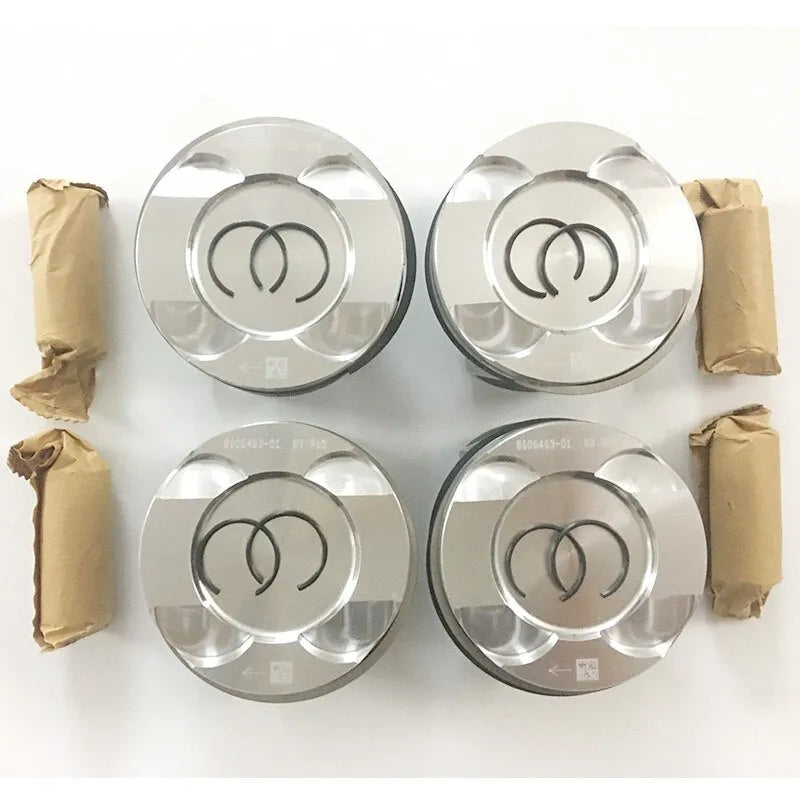 4PCS 8606463-01 11258606461 11257594453 11257610297 Engine Piston for BMW F20 F21 F22 F23 F30 F31 F32 F33 F10 N20 N20B20A N20B20-BeeSpareParts