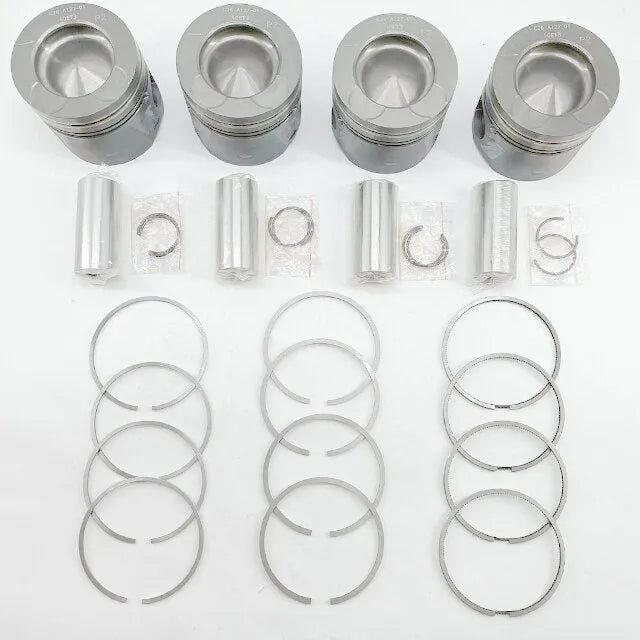 4PCS 87-436700-00 LR022444 0628.W8 Piston for Land Rover Jaguar Peugeot Citroen Ford 2.2 Diesel 224DT KNBA KNBB KNWA 4HL DW12C-BeeSpareParts