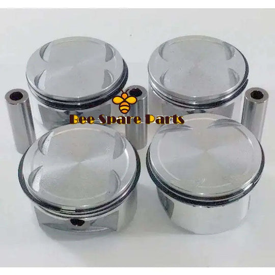 4pcs 87-522700-00 LFL102580 LFL103580 piston for MG ROVER 16K4F 18K4F 18K4K-BeeSpareParts