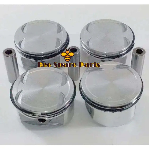 4pcs 87-522700-00 LFL102580 LFL103580 piston for MG ROVER 16K4F 18K4F 18K4K-BeeSpareParts