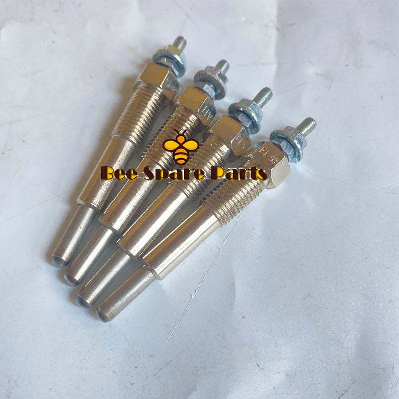 4PCS 8970437443 8-97043744-3 Glow Plug for 4JG1 NHR NKR VFR NHR 4JG2 8970437440 8-97043744-0-Replacement Aftermarket Parts