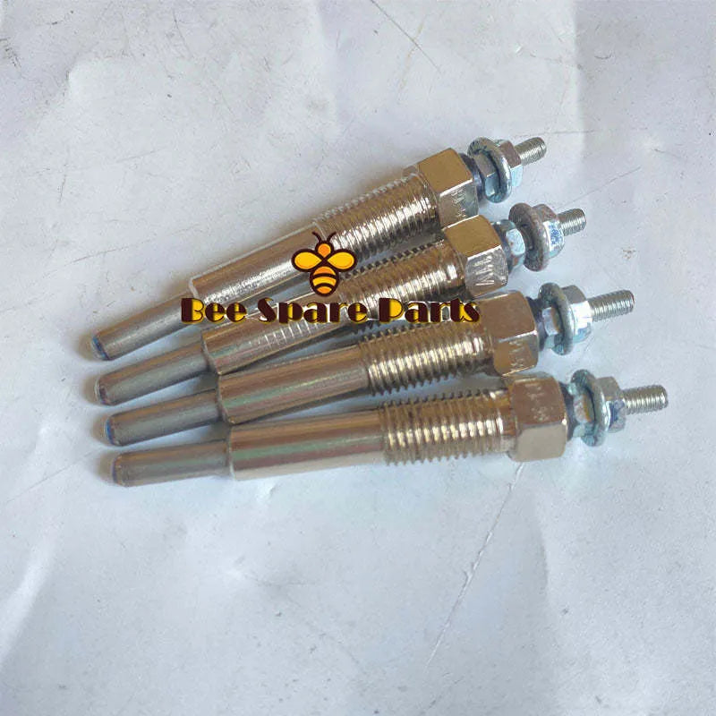 4PCS 8970437443 8-97043744-3 Glow Plug for 4JG1 NHR NKR VFR NHR 4JG2 8970437440 8-97043744-0-Replacement Aftermarket Parts