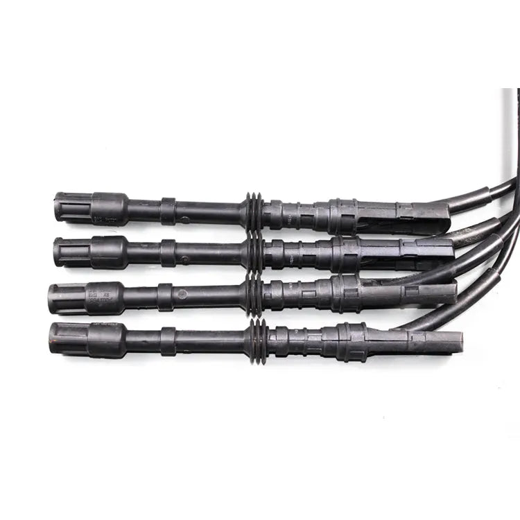 4pcs Ignition coil cable for 1.8L Golf OE:06A905409G 06A905430N 06A035255B-BeeSpareParts