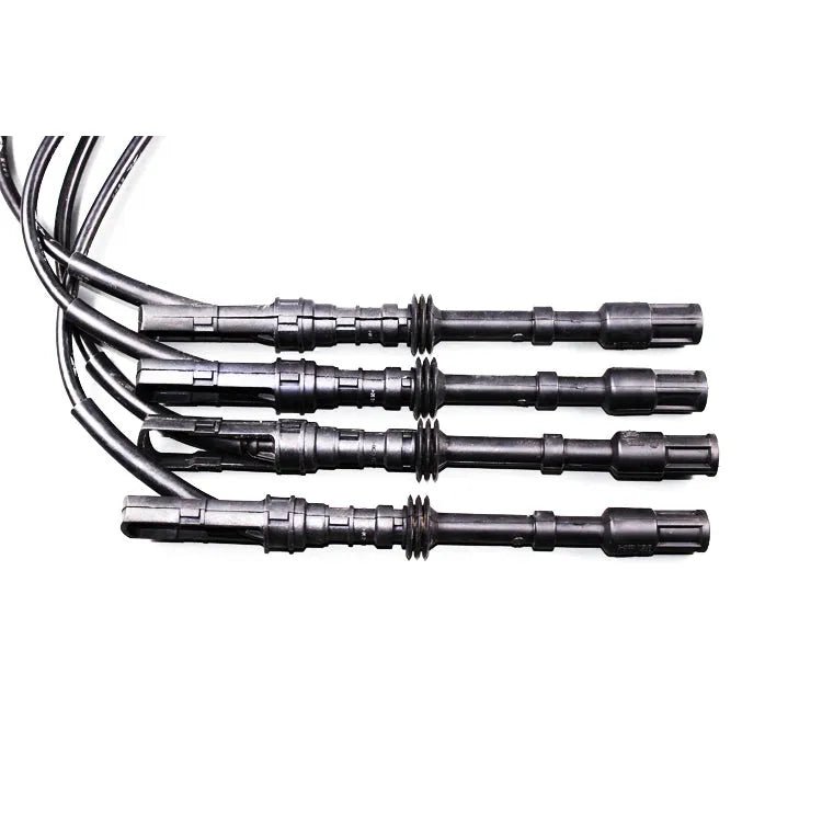 4pcs Ignition coil cable for 1.8L Golf OE:06A905409G 06A905430N 06A035255B-BeeSpareParts