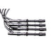 4pcs Ignition coil cable for 1.8L Golf OE:06A905409G 06A905430N 06A035255B-BeeSpareParts