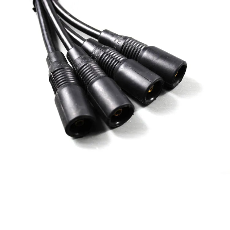 4pcs Ignition coil cable for 1.8L Golf OE:06A905409G 06A905430N 06A035255B-BeeSpareParts