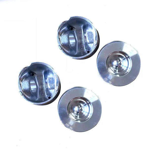 4pcs PISTON 204DTA 083156 LR082541 FOR JAGUAR RANGE ROVER 2.0 D DIESEL TWIN TURBO STD +0.50MM-BeeSpareParts