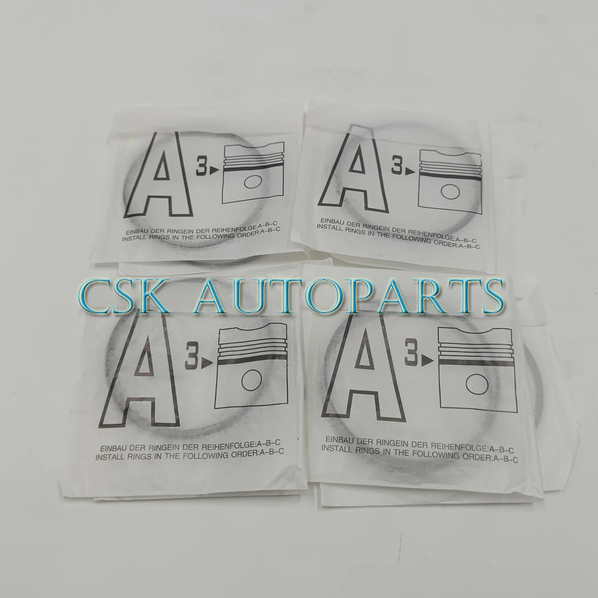 4pcs Piston Rings Set STD Φ80.5mm For Chevrolet Holden Opel Astra Cruze 1.8L 2H0-BeeSpareParts