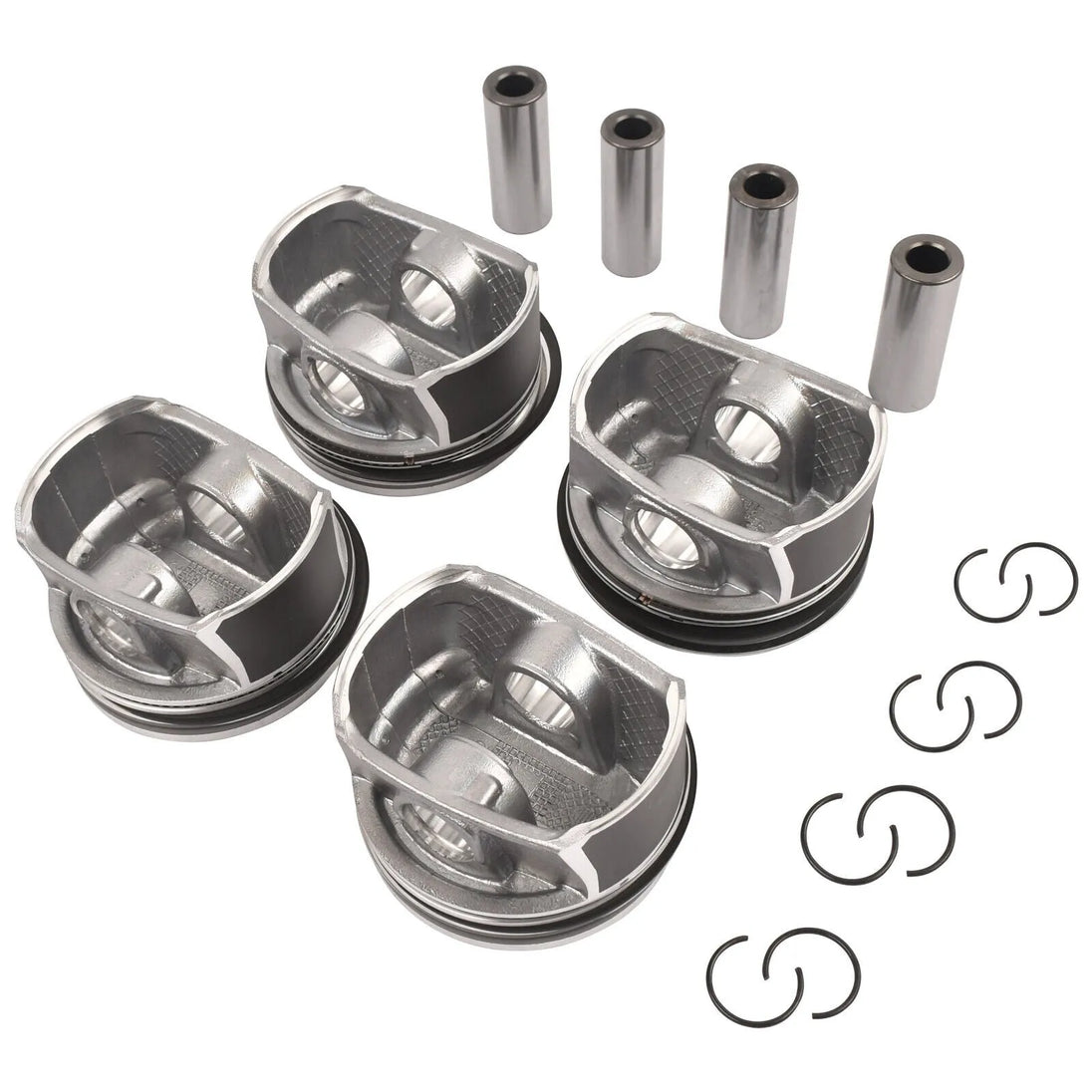4pcs Pistons Kit For VW Jetta Golf Beetle Tiguan 1.4 TSI 03C107065AQ 03C107065BF-BeeSpareParts