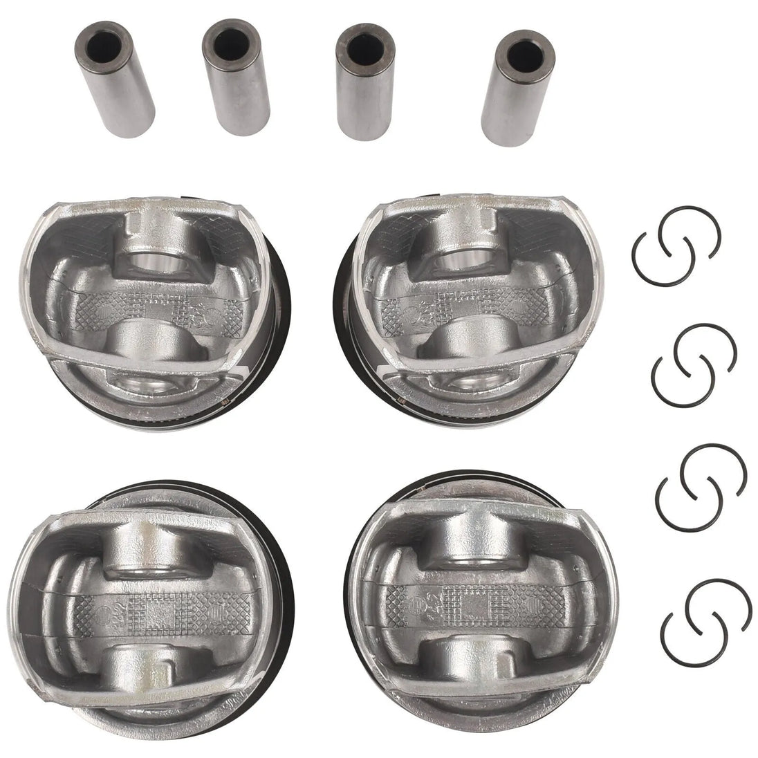 4pcs Pistons Kit For VW Jetta Golf Beetle Tiguan 1.4 TSI 03C107065AQ 03C107065BF-BeeSpareParts