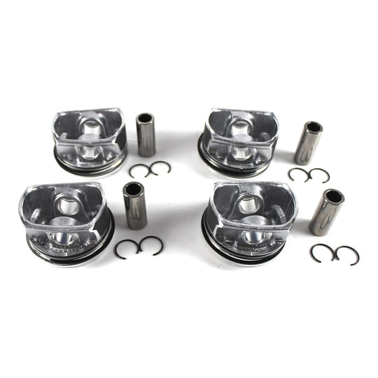 4pcs Pistons & Rings Set for Mini Cooper Clubman S JCW R55 R56 R57 N14B16A 1.6T 11257566019-BeeSpareParts