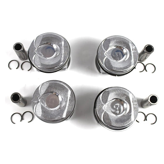4pcs Pistons & Rings Set for Mini Cooper Clubman S JCW R55 R56 R57 N14B16A 1.6T 11257566019-BeeSpareParts