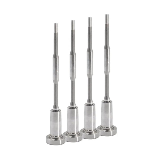 4PCS Control Valve Set F00RJ02130 Common Rail Injector Parts F 00R J02 130 Compatible with KOMATSU 200-8 Cummins QSB6 Dodge Ram 2500 3500 New Holland T7060-BeeSpareParts