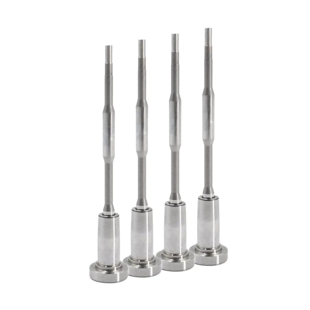 4PCS Control Valve Set F00RJ02130 Common Rail Injector Parts F 00R J02 130 Compatible with KOMATSU 200-8 Cummins QSB6 Dodge Ram 2500 3500 New Holland T7060-BeeSpareParts