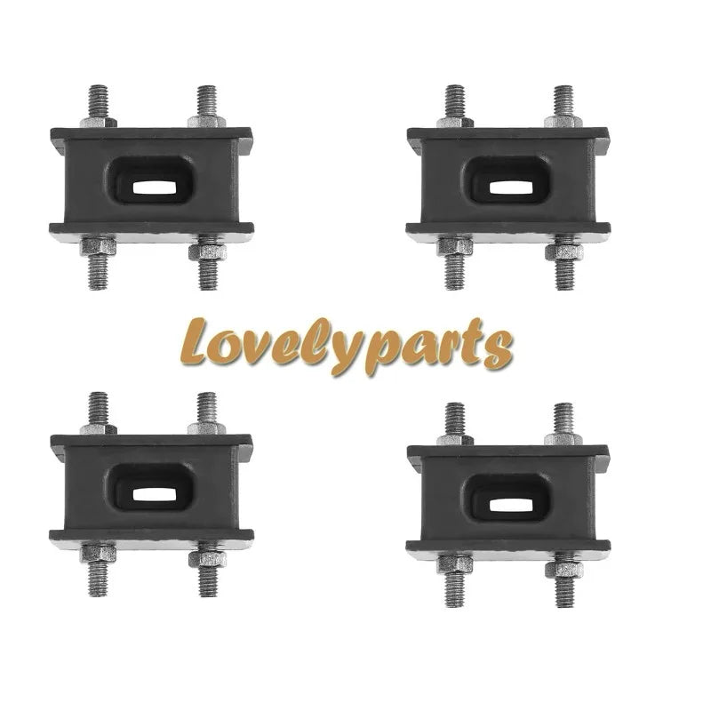 4PCS Exhaust Pipe Cushion 17567-61030 for Toyota Engine 11B 12HT 13B 13BT 14B 14BT 1HDT Toyota Truck Dyna ToyoAce-BeeSpareParts