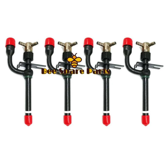 4PCS Fuel Injector 17391-53000 for Kubota Tractors L2550F L2650F L2850DT L3250DT-Replacement Aftermarket Parts