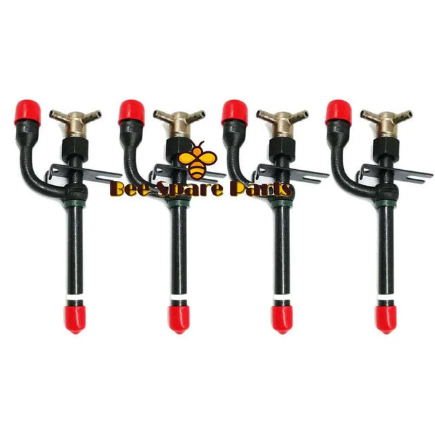 4PCS Fuel Injector 17391-53000 for Kubota Tractors L2550F L2650F L2850DT L3250DT-Replacement Aftermarket Parts