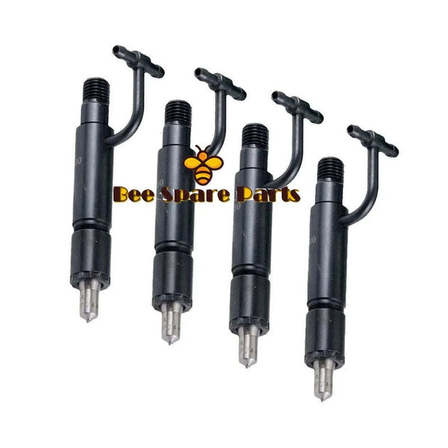 4PCS Fuel Injector YM729503-53100 for Komatsu 3D84E-3 3D84N-2 3D88E-3 4D84E-3 4D88E-3 Engine PC35R-8 PC45R-8 Excavator SK05J-2 Skid Steer Loader-BeeSpareParts
